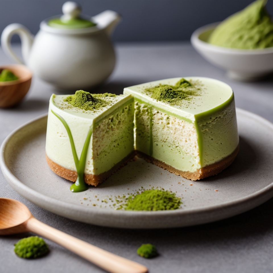 Matcha Cheesecake Jepang Perpaduan Lembut yang Memikat Hati