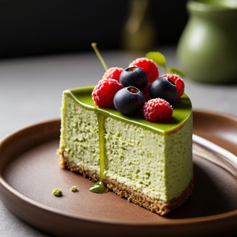 Matcha Cheesecake Jepang Perpaduan Lembut yang Memikat Hati