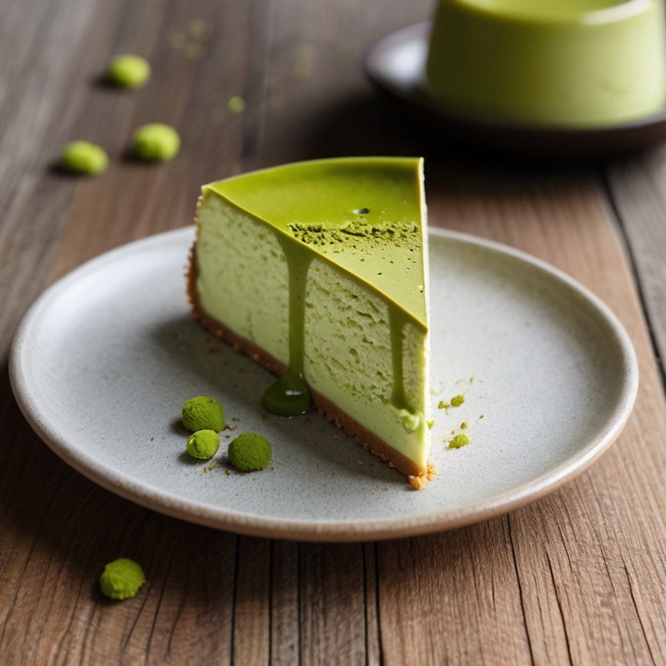 Matcha Cheesecake Jepang Perpaduan Lembut yang Memikat Hati