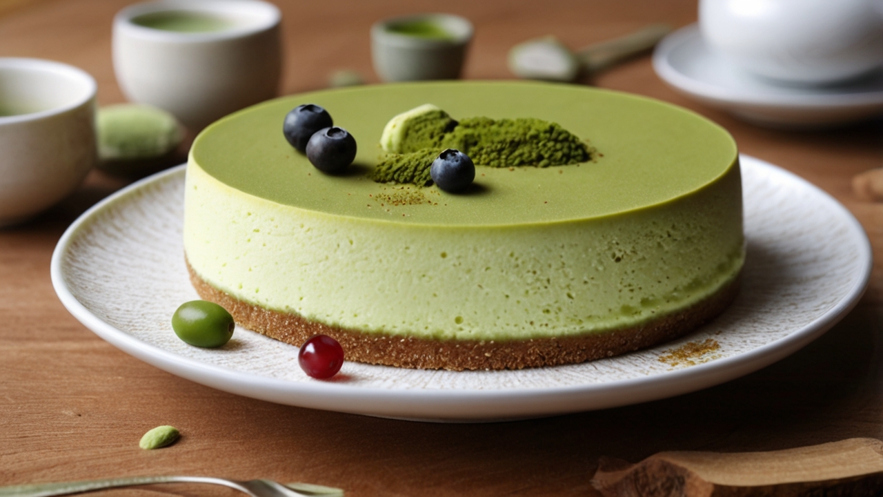 Matcha Cheesecake Jepang Perpaduan Lembut yang Memikat Hati
