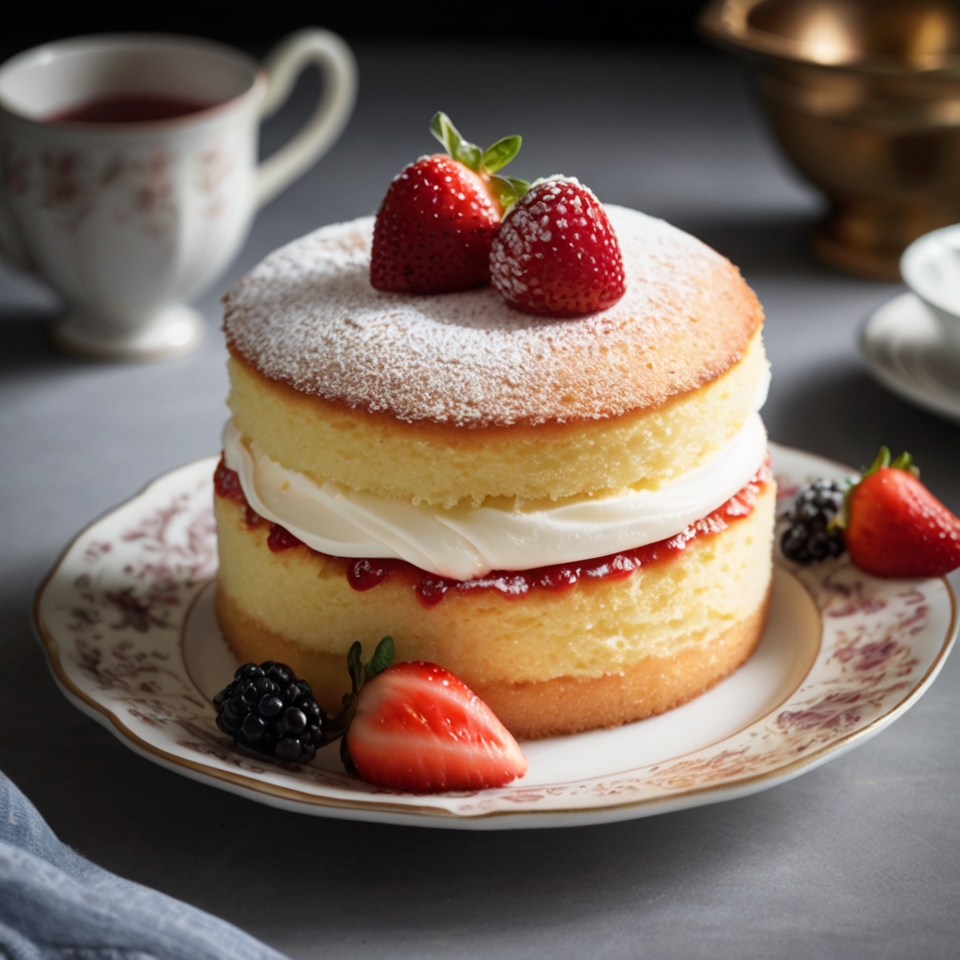 Resep Victoria Sponge Cake Khas Inggris yang Lembut dan Mudah Dibuat