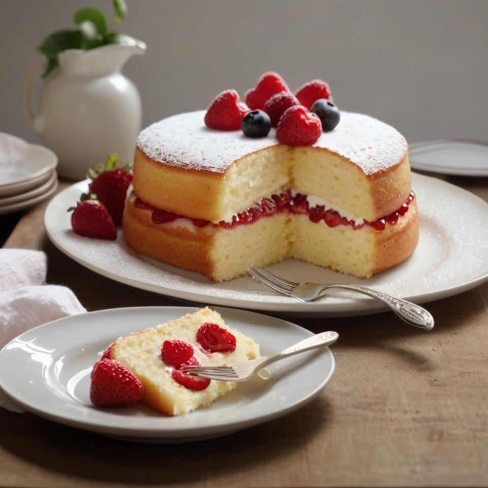 Resep Victoria Sponge Cake Khas Inggris yang Lembut dan Mudah Dibuat