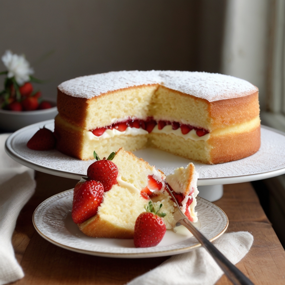 Resep Victoria Sponge Cake Khas Inggris yang Lembut dan Mudah Dibuat