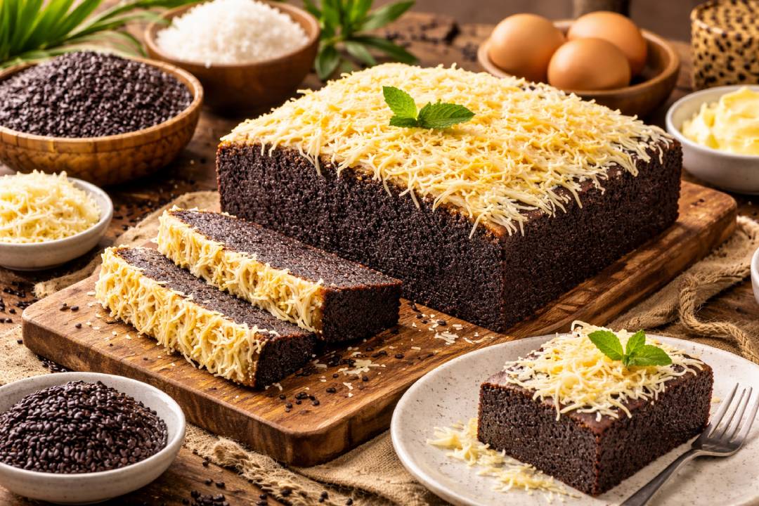 Bolu Ketan Hitam Keju: Kue Tradisional dengan Sentuhan Modern