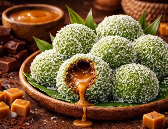 Klepon Cokelat Caramel: Kue Tradisional Rasa Modern