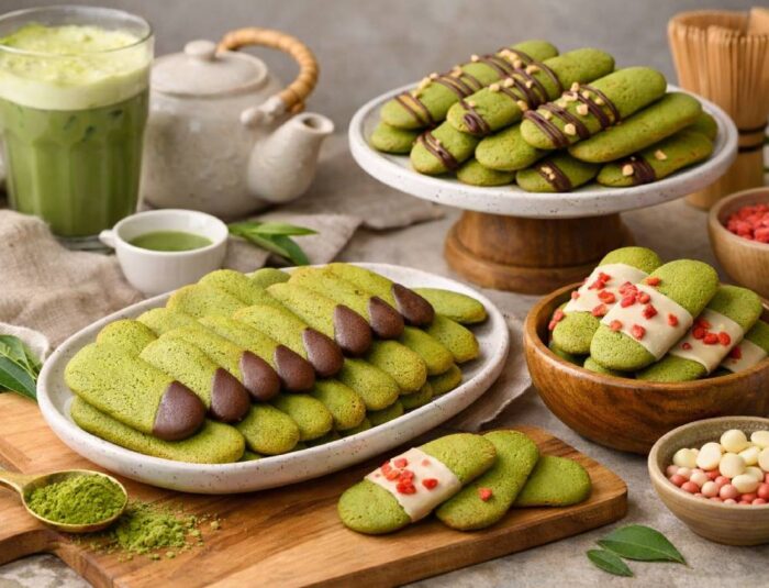 Lidah Kucing Matcha Kue Renyah dengan Sentuhan Rasa Baru