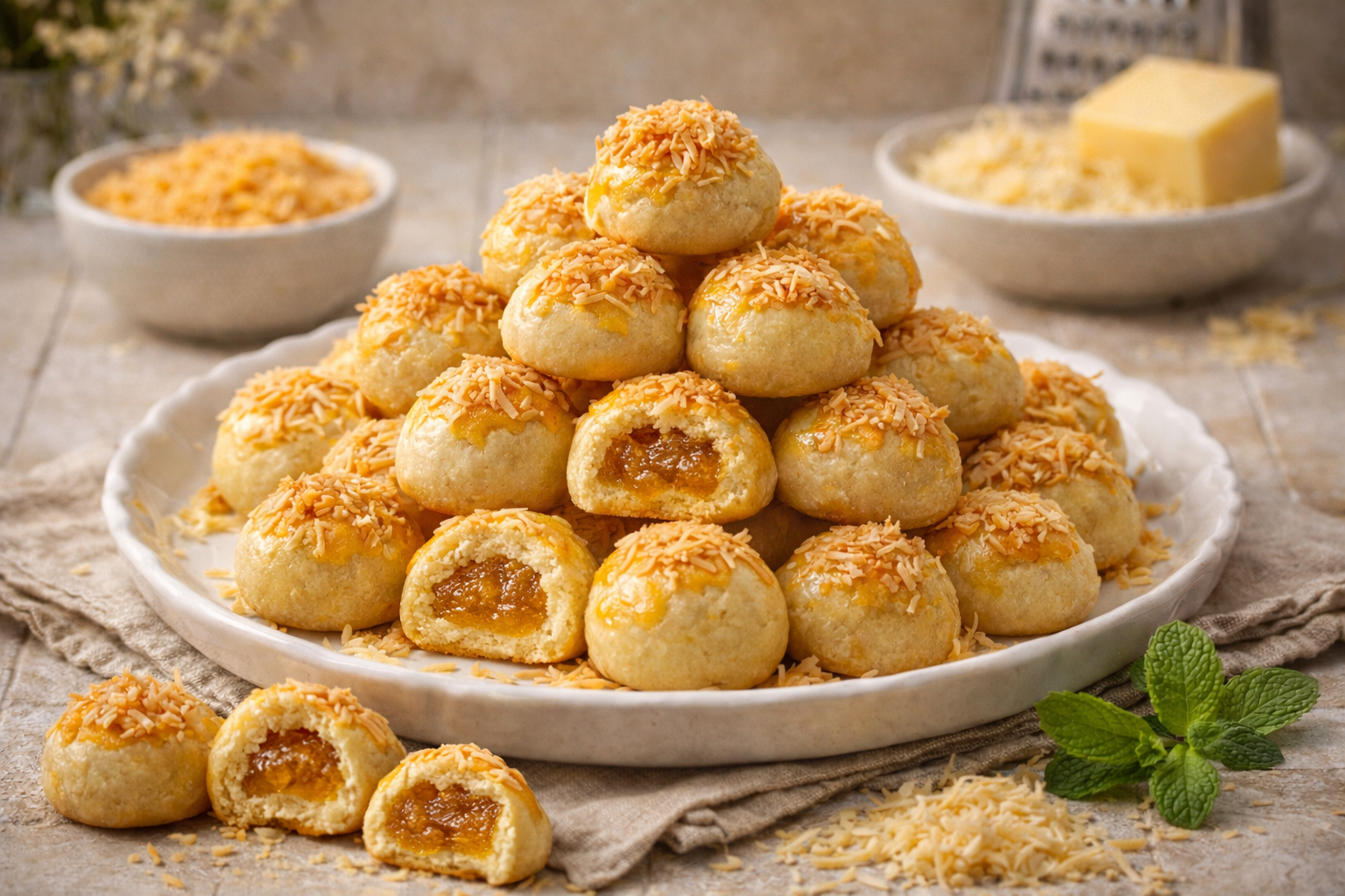 Nastar Cheese: Kreasi Baru dalam Kue Klasik yang Mewah