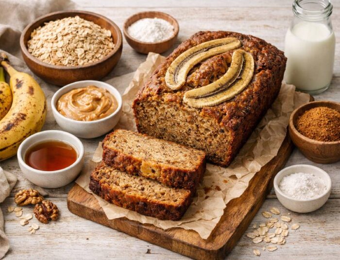 Resep Banana Bread 5 Bahan, Praktis dan Sehat
