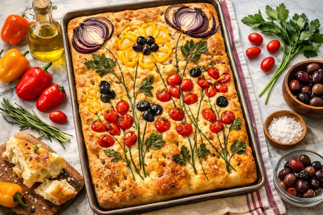 Resep Focaccia Italia Terbaru Roti Gurih Empuk ala Bakery Eropa