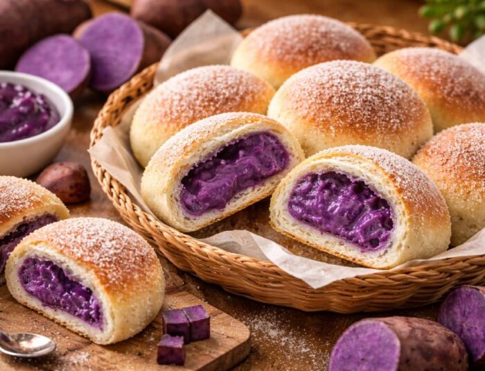 Roti Ube Filipina: Camilan Manis dengan Isian Ubi Ungu