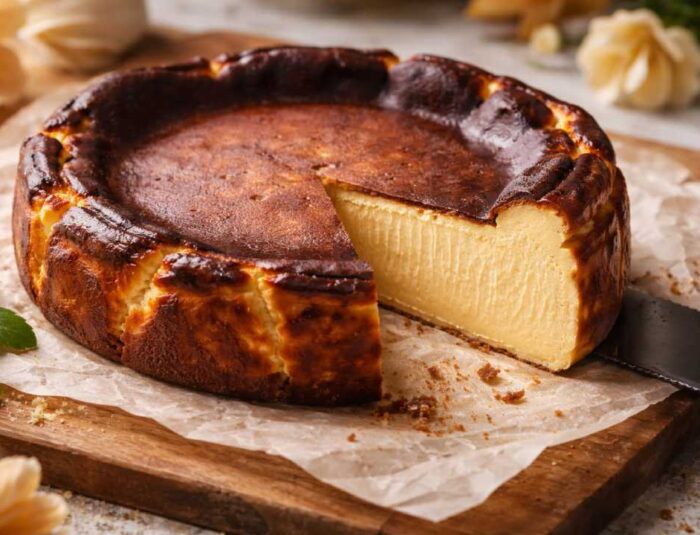 Basque Cheesecake: Kue Modern dengan Rasa Karamel