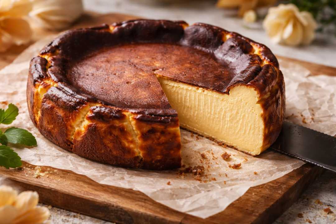 Basque Cheesecake: Kue Modern dengan Rasa Karamel
