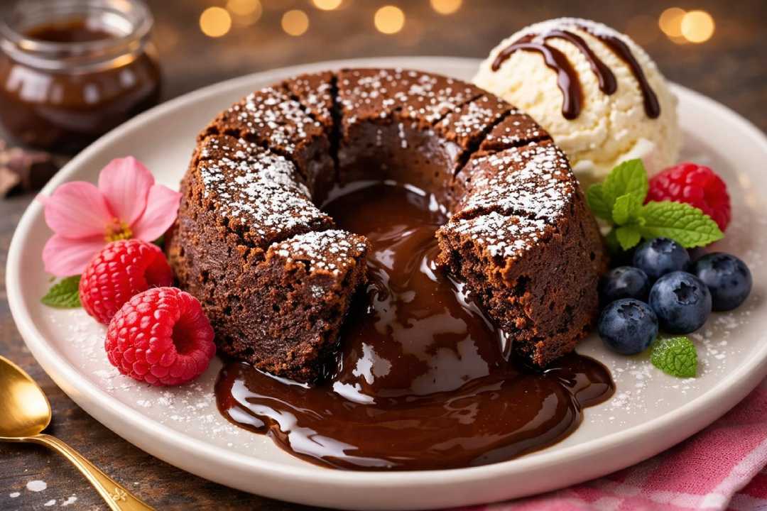 Lava Cake Modern, Kue Dessert dengan Sensasi Cokelat Meleleh