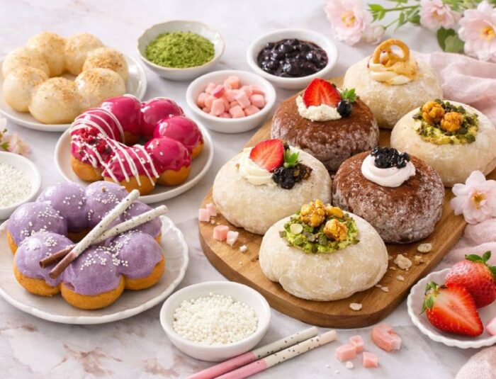 Mochi Cake dan Mochi Donut: Dessert Kenyal yang Sedang Viral