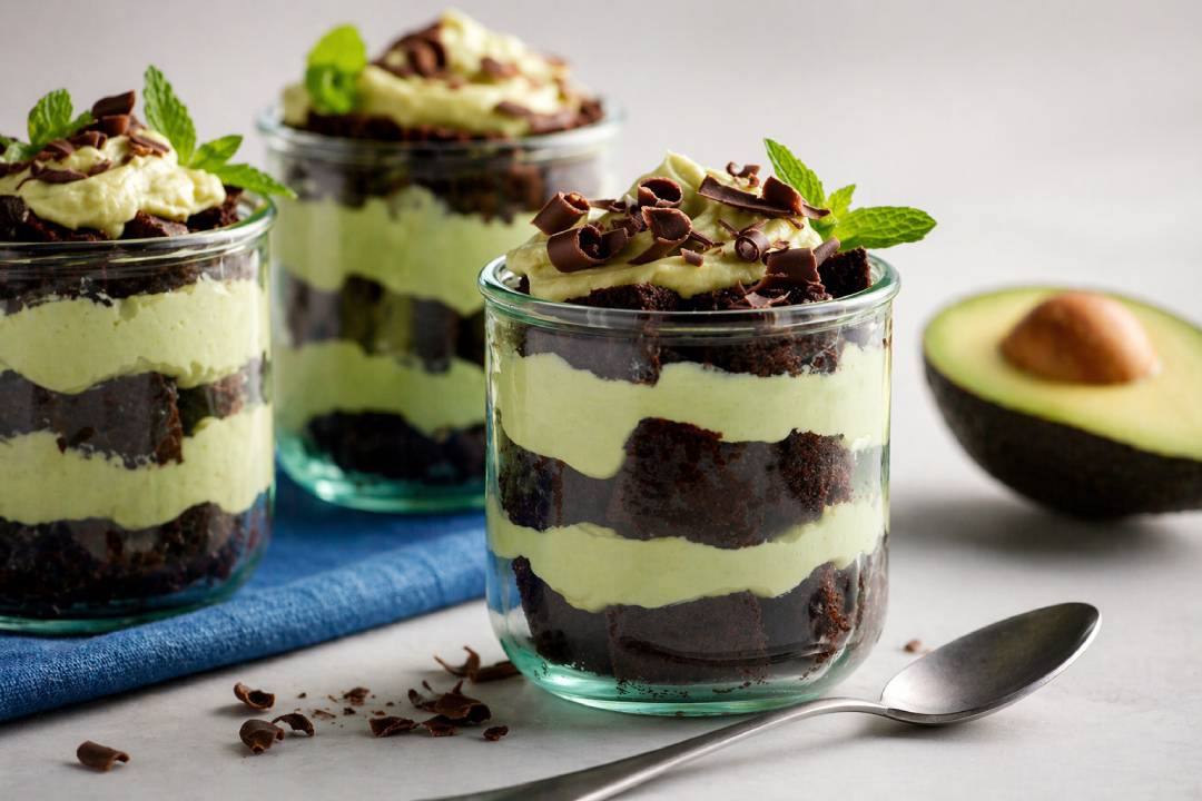 Avocado Chocolate Cake Tanpa Tepung, Dessert Modern Creamy Sehat