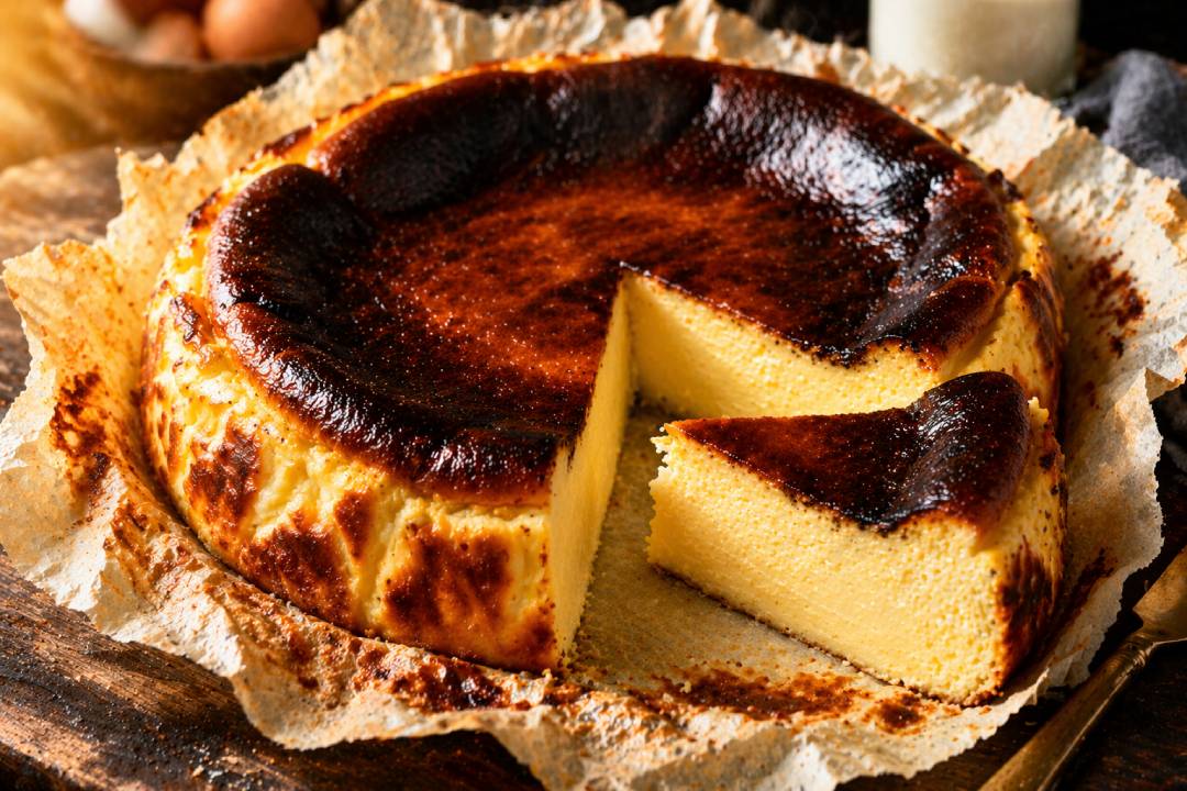 Burnt Basque Cheesecake Viral 2026, Tekstur Lembut dengan Rasa Smoky