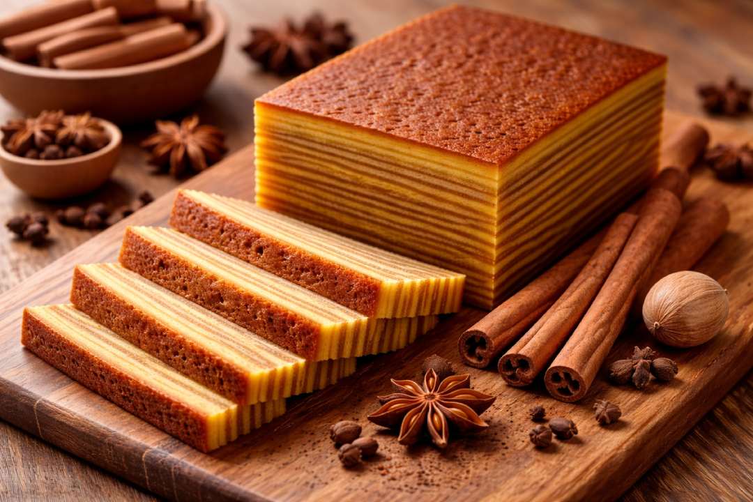 Kue Lapis Legit Premium, Rahasia Tekstur Lembut dan Aroma Rempah