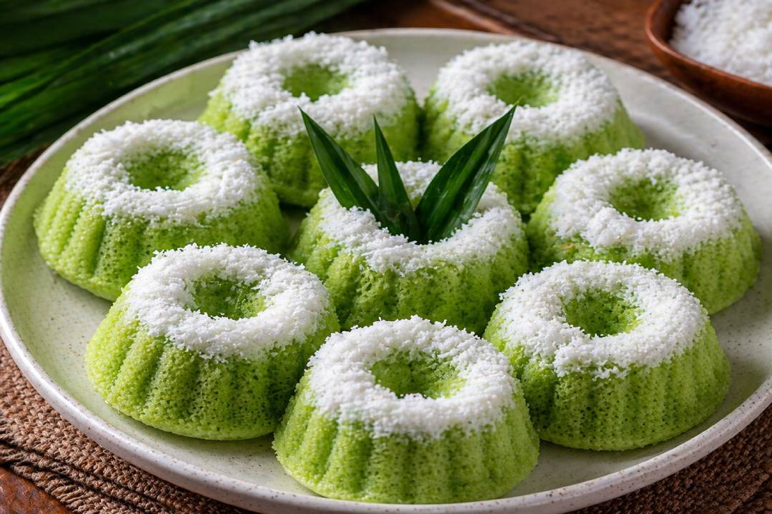 Kue Putu Ayu Lembut dan Wangi Pandan, Resep Tradisional Viral