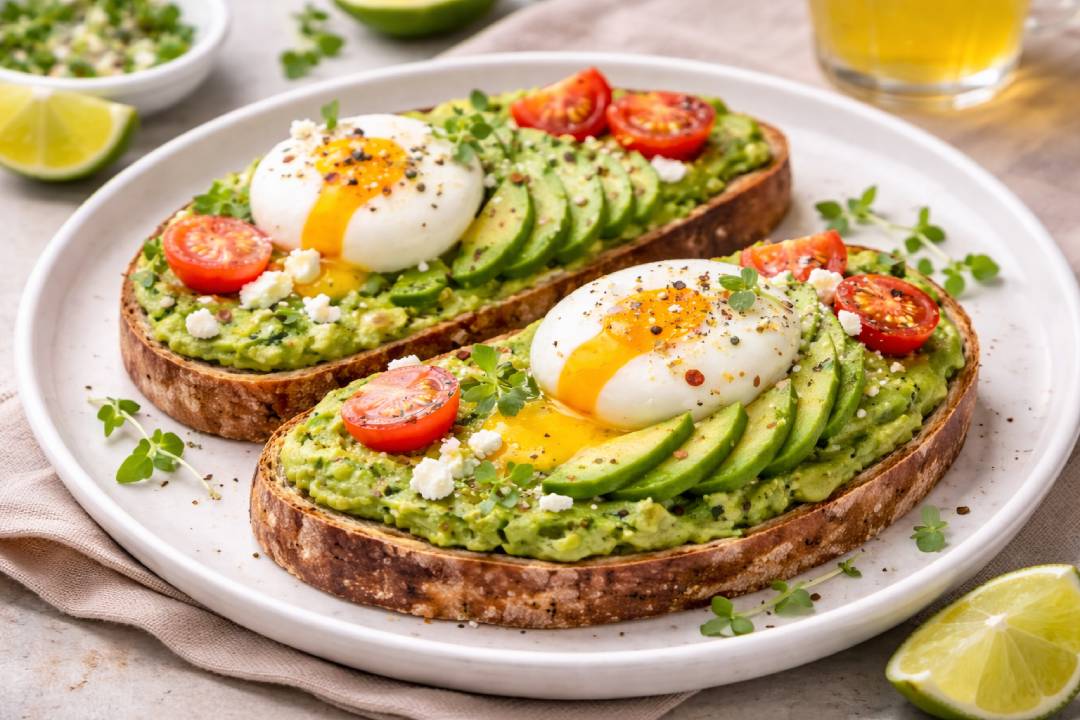 Nikmati Sarapan Sehat dengan Roti Avokad Lembut dan Bergizi