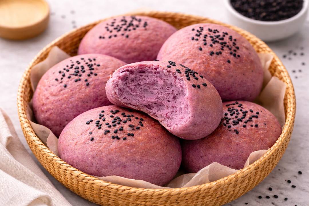 Sweet Potato Bread, Tren Roti Sehat dengan Warna Cantik Alami