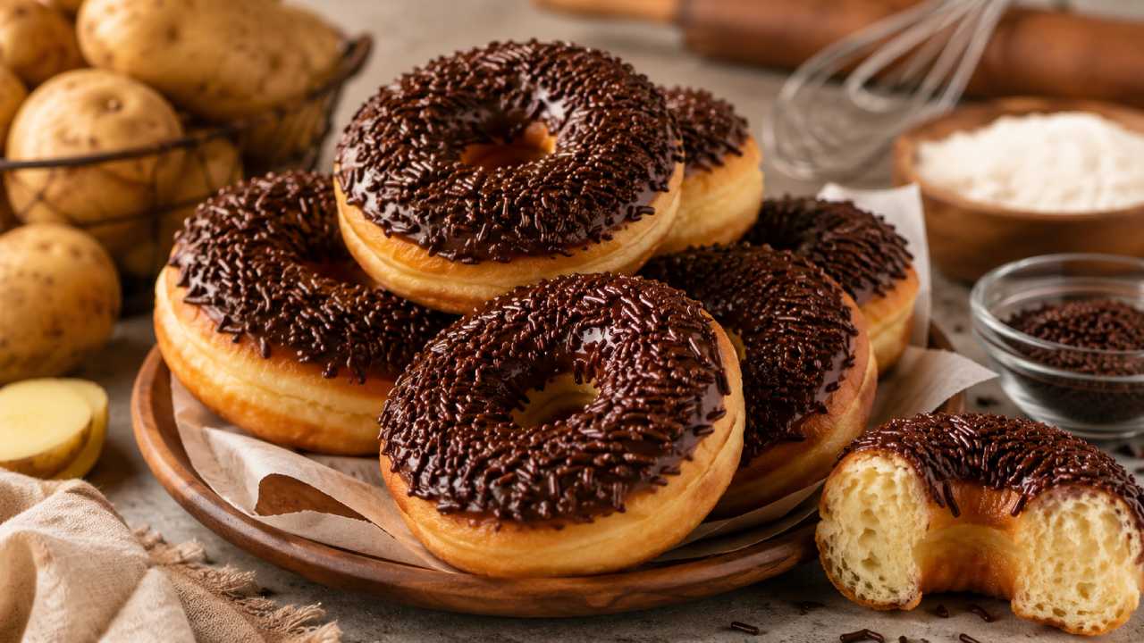 Cara Membuat Donat Kentang Meses Lembut dan Mengembang