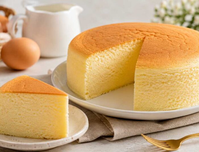 Cara Membuat Japanese Cotton Cheesecake Super Lembut dan Fluffy Ala Bakery Jepang
