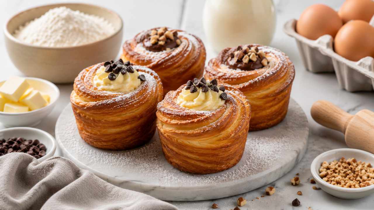 Cruffin Hadir dengan Tekstur Berlapis dan Rasa Manis yang Memanjakan Lidah