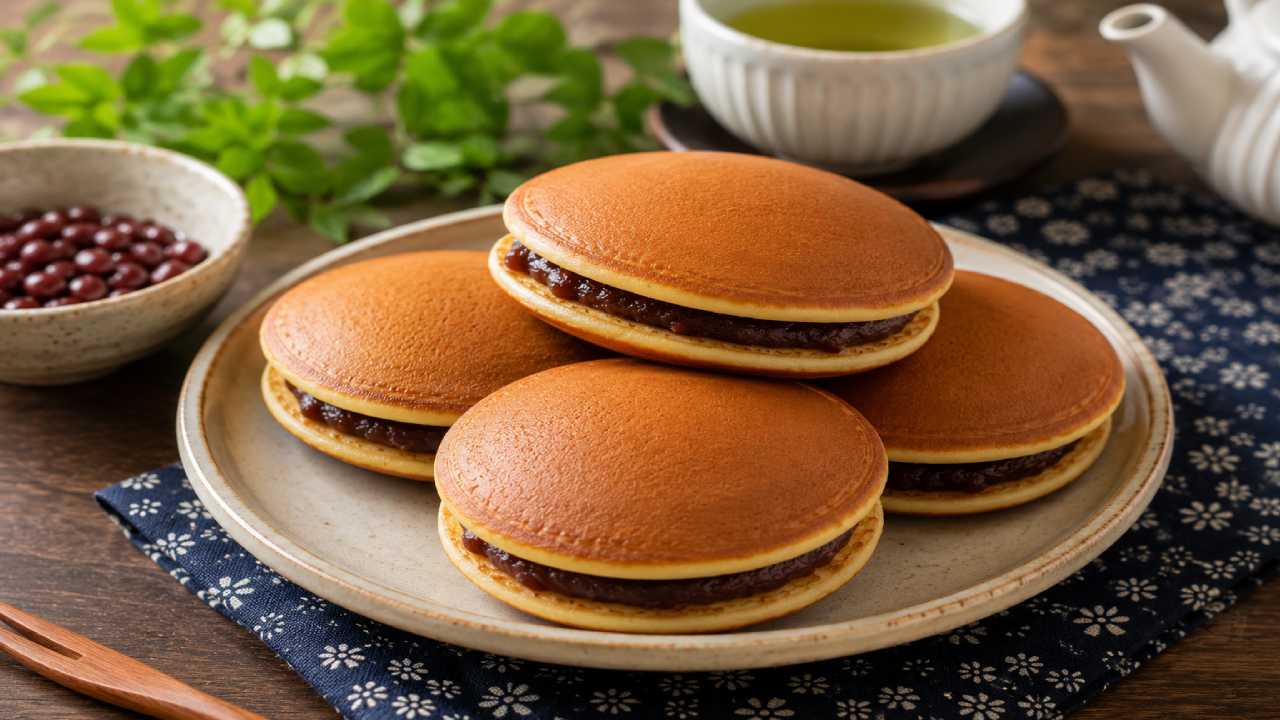 Dorayaki dengan Isian Kacang Merah Manis, Camilan Jepang yang Lembut dan Legendaris