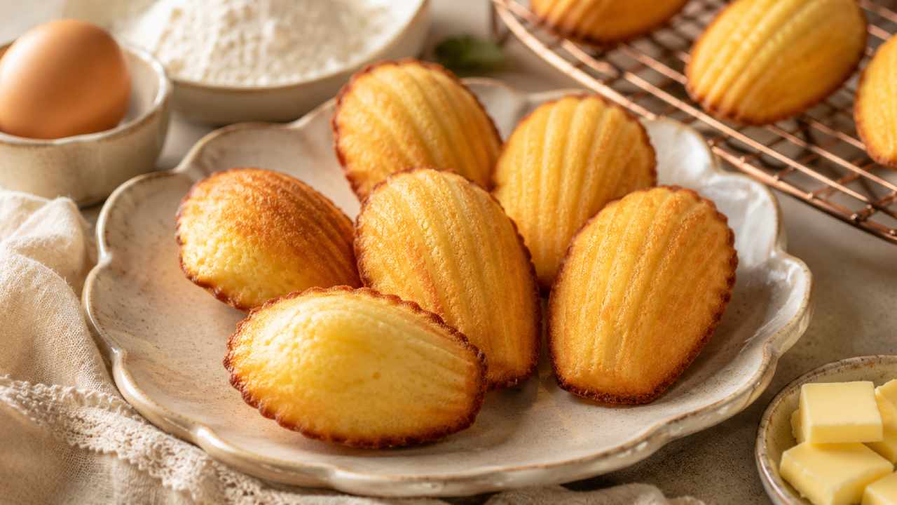 Madeleine, Kue Butter Klasik Prancis yang Elegan dan Lembut
