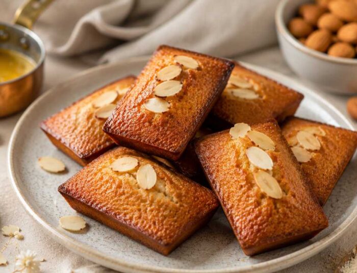 Resep Financier Cake Lembut dengan Aroma Brown Butter yang Elegan
