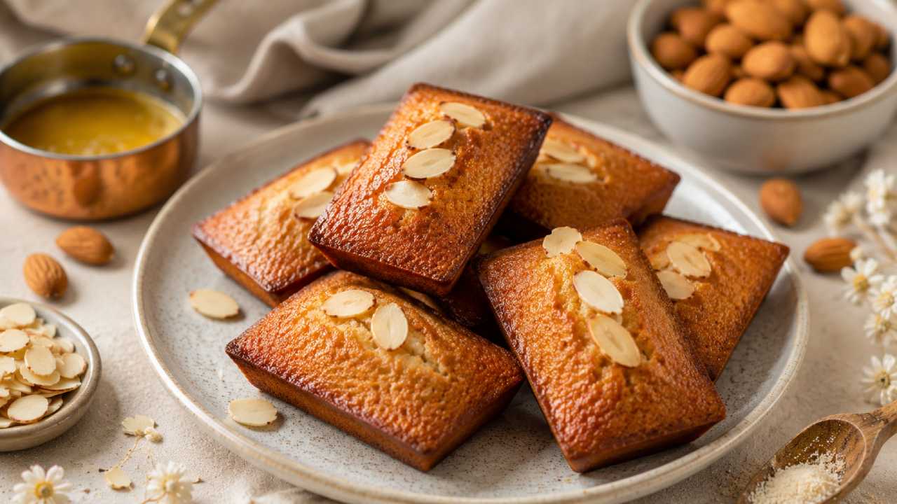 Resep Financier Cake Lembut dengan Aroma Brown Butter yang Elegan