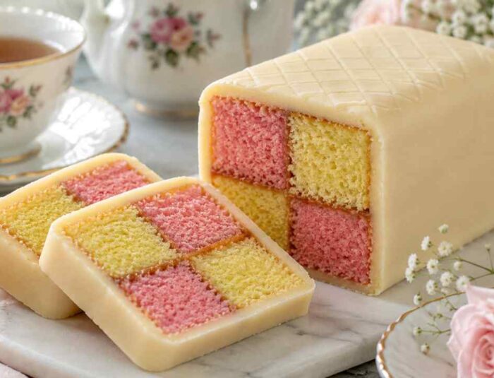 Battenberg Cake, Kue Klasik Inggris dengan Pola Kotak Ikonik Unik