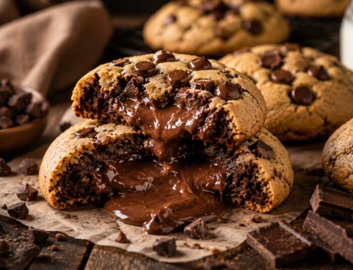 Cookie Bomb Viral dengan Isian Lumer yang Bikin Ketagihan