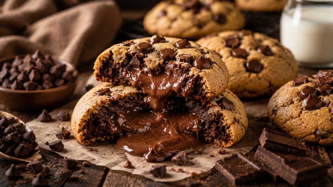 Cookie Bomb Viral dengan Isian Lumer yang Bikin Ketagihan