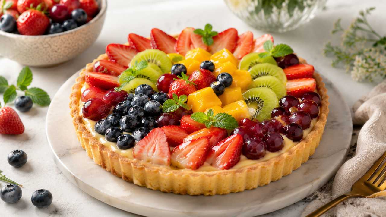 Fruit Tart Premium, Perpaduan Buah Segar dan Krim Lembut yang Memikat Pecinta Dessert