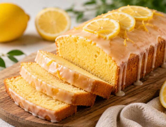 Lemon Loaf Cake Modern yang Moist, Lembut, dan Wangi Lemon