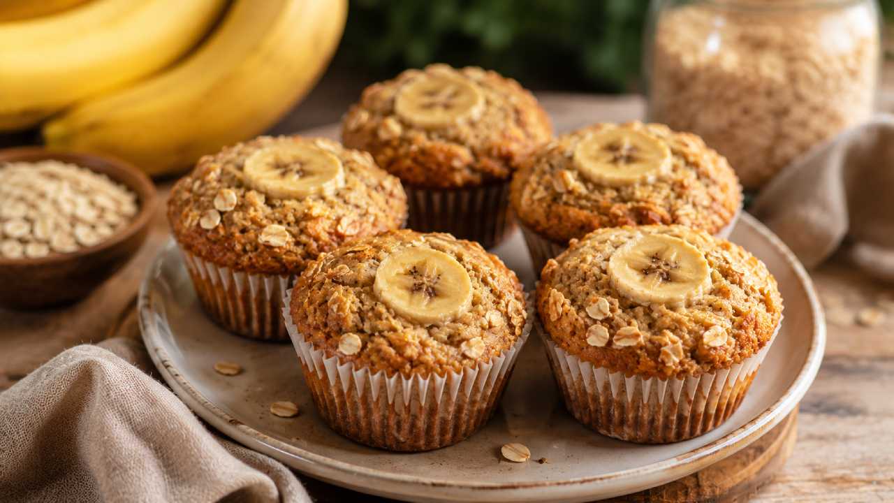 Rahasia Banana Oat Muffins, Camilan Diet Lezat dengan Kalori di Bawah 120