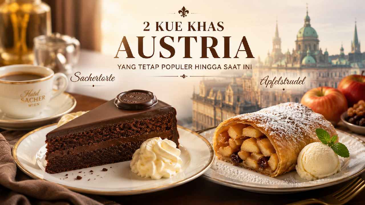 2 Kue Khas Austria yang Tetap Populer hingga Saat Ini