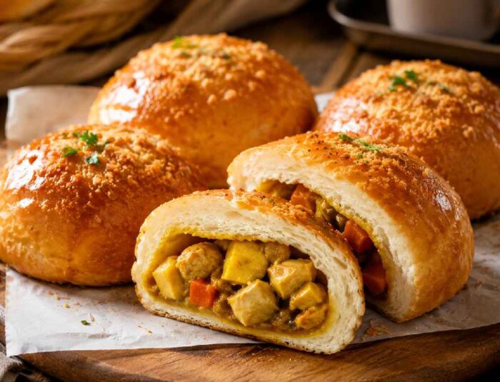 Chicken Curry Bread, Roti Gurih dengan Isian Kari Ayam yang Kaya Rempah