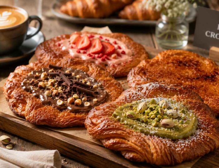 Flat Croissant Jadi Favorit Baru Berkat Tekstur Tipis dan Rasa Gurihnya