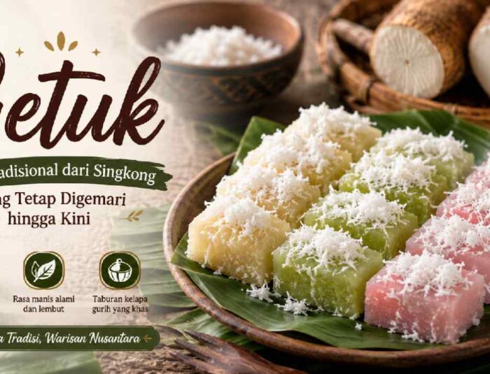 Getuk, Kue Tradisional dari Singkong yang Tetap Digemari hingga Kini