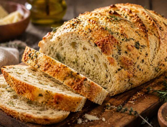 Parmesan Herb Bread Tawarkan Cita Rasa Gurih dengan Aroma Herbal Alami