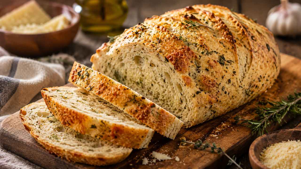 Parmesan Herb Bread Tawarkan Cita Rasa Gurih dengan Aroma Herbal Alami