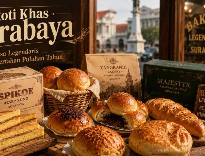 Roti Khas Surabaya dengan Cita Rasa yang Bertahan Puluhan Tahun