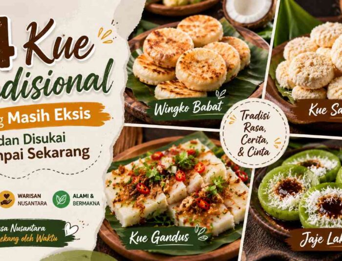 4 Kue Tradisional yang Masih Eksis dan Disukai Sampai Sekarang