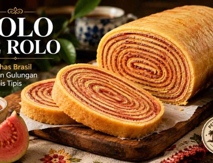 Bolo de Rolo, Kue Khas Brasil dengan Gulungan Berlapis Tipis