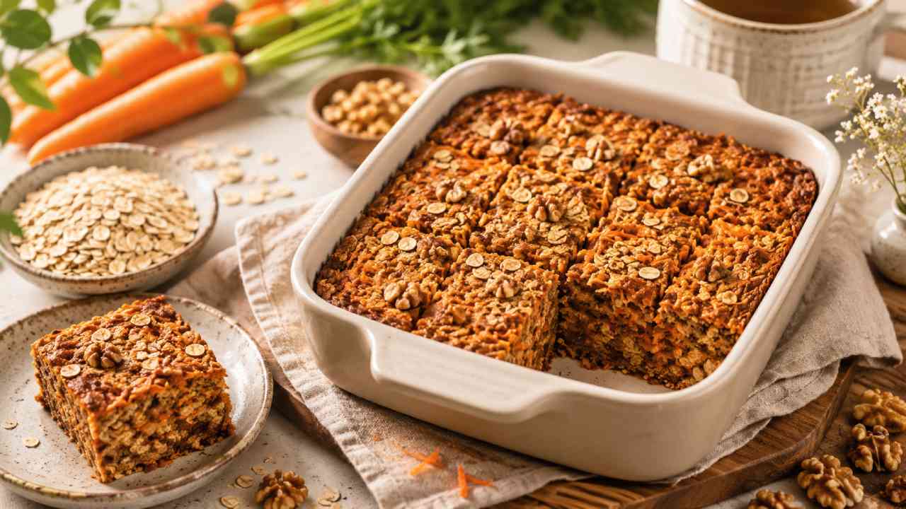 Carrot Oatmeal Cake, Perpaduan Wortel dan Oat dalam Kue yang Lembut