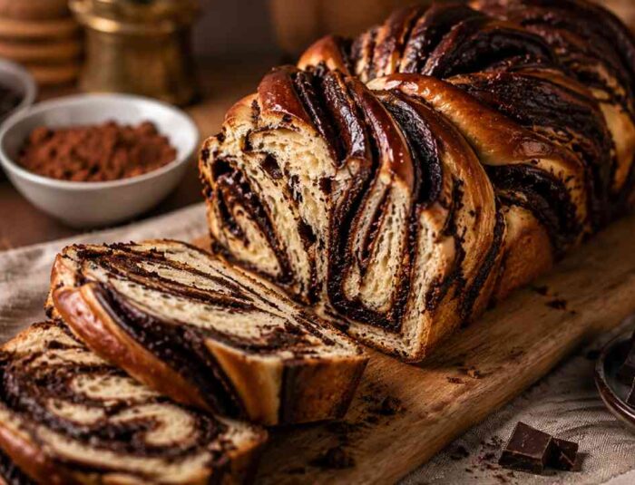 Chocolate Babka Tawarkan Sensasi Cokelat dalam Adonan Roti Berpilin