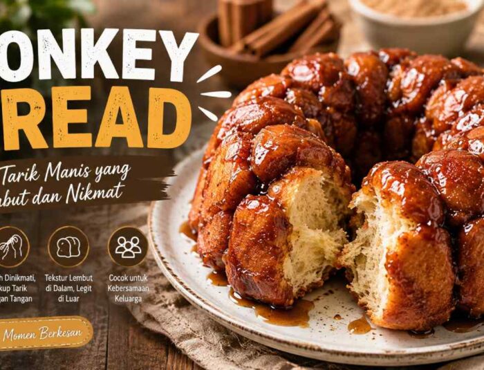 Monkey Bread, Roti Tarik Manis yang Lembut dan Cocok Dinikmati Bersama