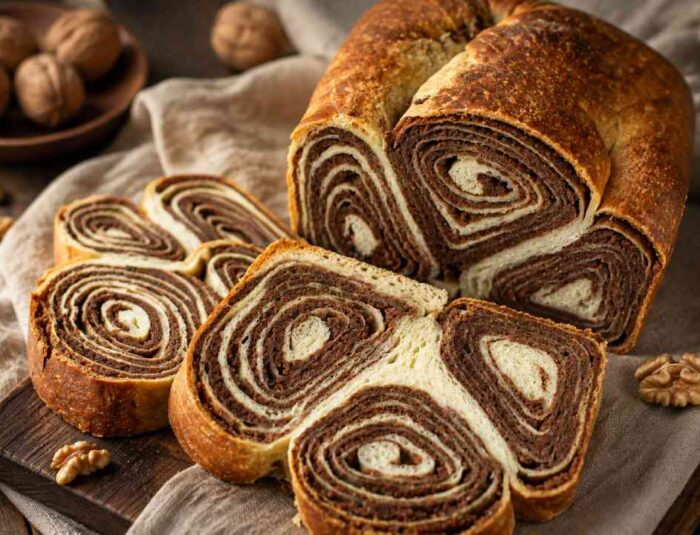 Povitica, Roti Tradisional Kroasia dengan Lapisan Walnut yang Cantik